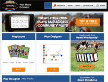 Tablet Screenshot of myfootballplays.com